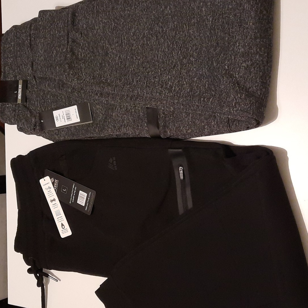 MENS JOGGERS (2) (LARGE) NWT RBX